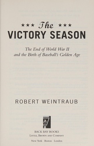 Cover for Victory Season