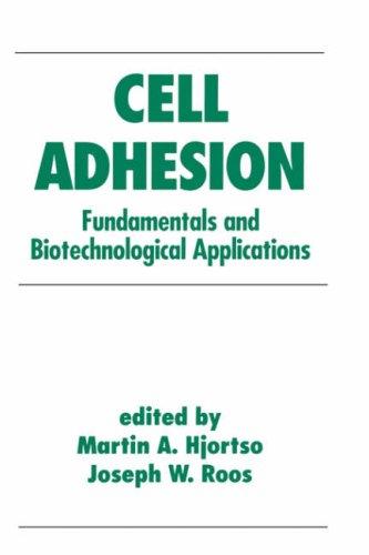 Cover for Cell Adhesion in Bioprocessing and Biotechnology (Biotechnology and Bioprocessing Series)