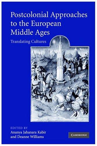 Cover for Postcolonial Approaches to the European Middle Ages