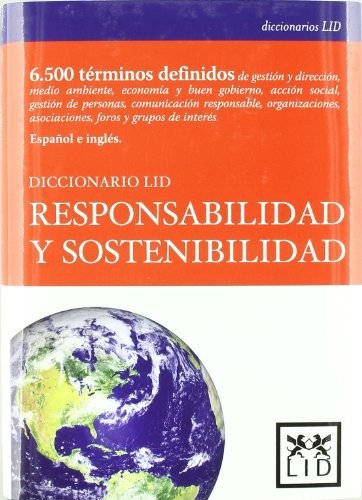 Cover for Diccionario LID Responsabilidad y sostenibilidad