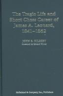 Cover for The tragic life and short chess career of James A. Leonard, 1841-1862