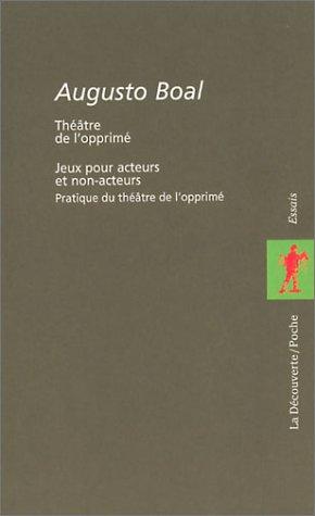 Cover for Coffret "augusto boal" jeux pour acteurs et non acteurs - theatre de l'opprime (coffret 2 vol.)