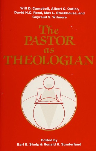 Cover for The Pastor as theologian
