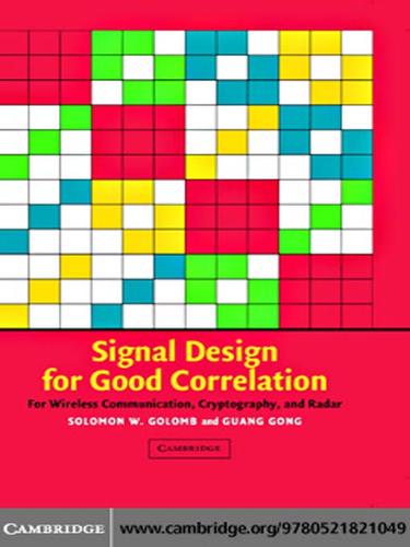 Cover for Signal Design for Good Correlation