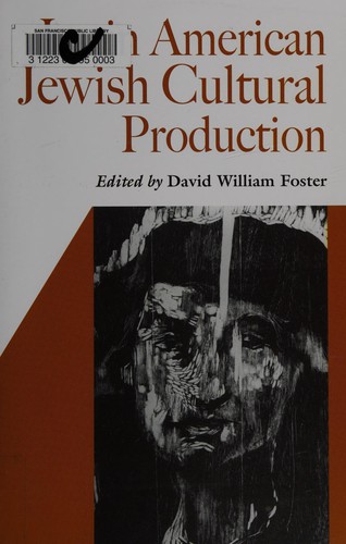 Cover for Latin American Jewish cultural production