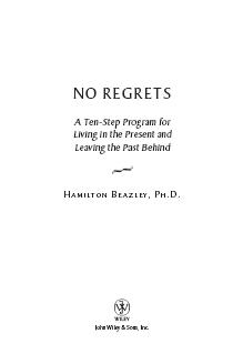 Cover for No Regrets