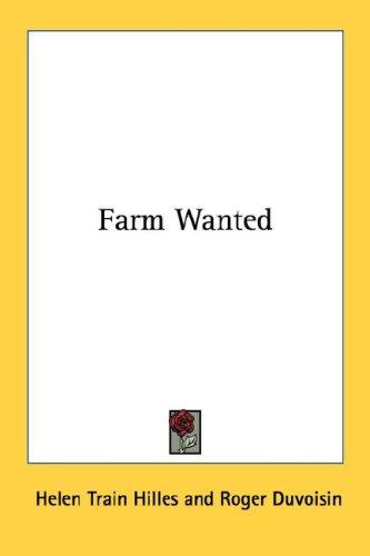 Cover for Farm Wanted