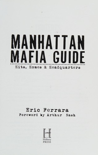 Cover for Manhattan Mafia guide