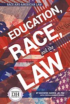 Cover for Education, Race, and the Law