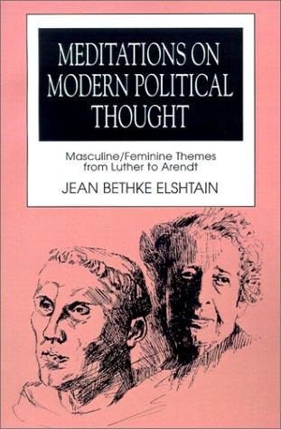 Cover for Meditations on modern political thought
