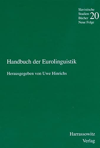 Cover for Handbuch der Eurolinguistik