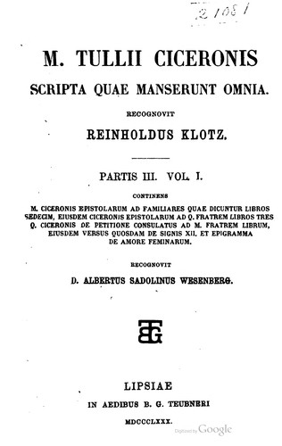 Cover for Scripta quae manscrunt omnia.
