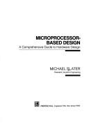 Cover for Microprocessor Based Design