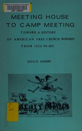 Cover for Meeting house to camp meeting