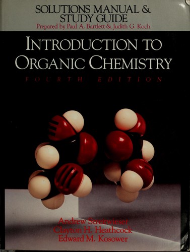 Cover for Solutions Manual and Study Guide to Accompany Introduction to Organic Chemistry