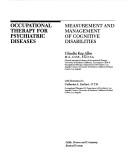 Cover for Occupational therapy for psychiatric diseases