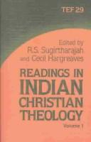 Cover for Readings in Indian Christian theology