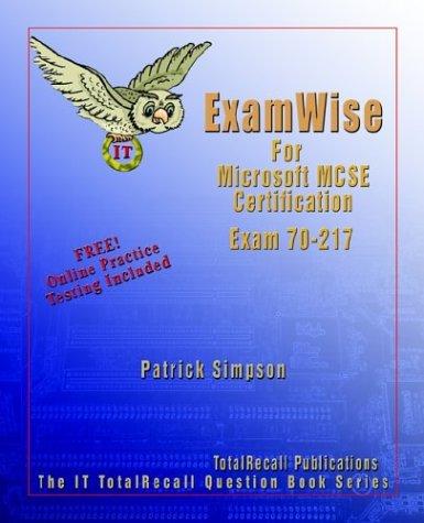 Cover for ExamWise For MCP / MCSE Certification