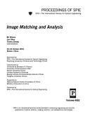 Cover for Image matching and analysis