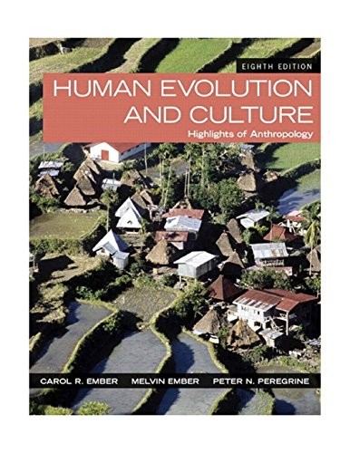 Cover for Human Evolution and Culture