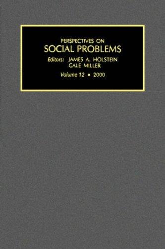 Cover for Perspectives on Social Problems, Volume 12 (Perspectives on Social Problems)