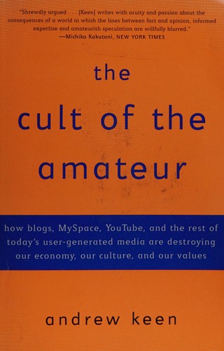Cover for The cult of the amateur