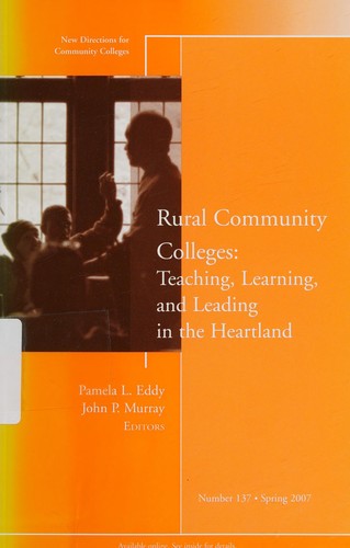 Cover for Rural community colleges