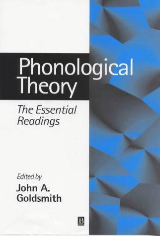 Cover for Phonological theory
