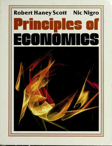 Cover for Principles of economics