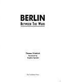 Cover for Berlin Between the Wars