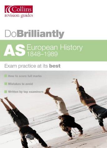 Cover for AS European History (Do Brilliantly At...)