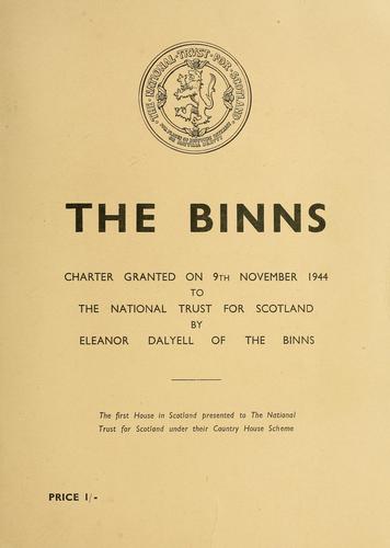 Cover for The Binns