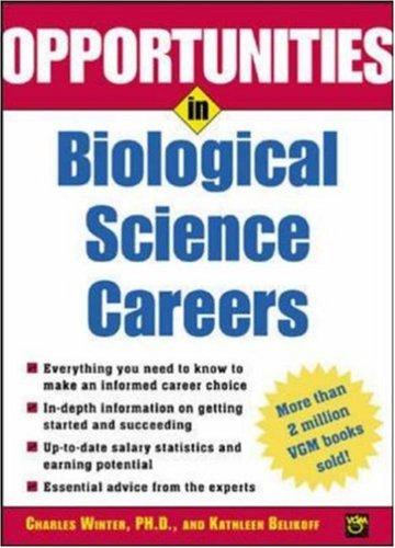 Cover for Opportunities in Biological Science Careers (Opportunities in)