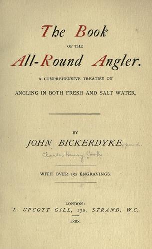 Cover for The book of the all-round angler