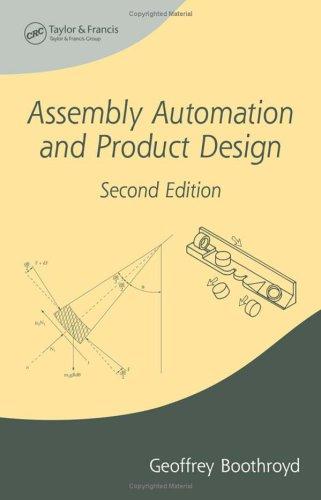 Cover for Assembly Automation and Product Design, Second Edition (Manufacturing Engineering and Materials Processing)