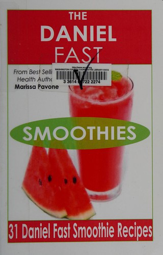 Cover for Daniel fast smoothies