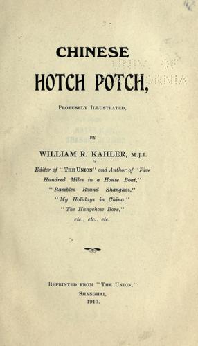 Cover for Chinese hotch potch