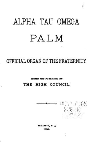 Cover for The ATO Palm