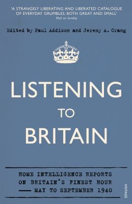 Cover for Listening to Britain