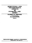 Cover for Structural and physiological aspects of exercise and sport