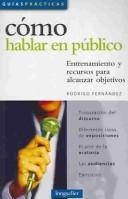 Cover for Como Hablar En Publico