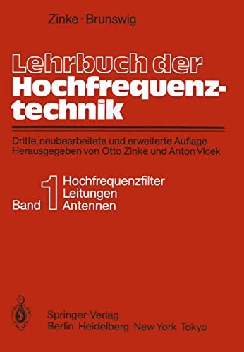 Cover for Lehrbuch der Hochfrequenztechnik