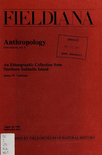 Cover for An ethnographic collection from northern Sakhalin Island