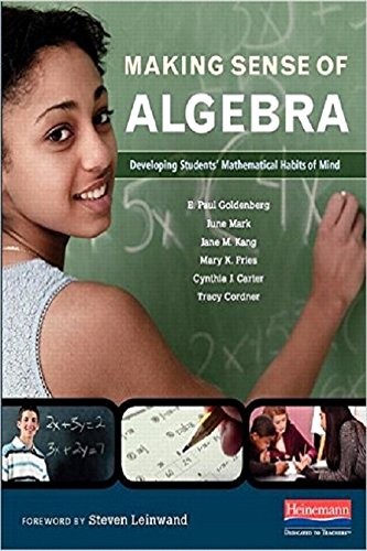 Cover for Making Sense of Algebra: Developing Students' Mathematical Habits of Mind