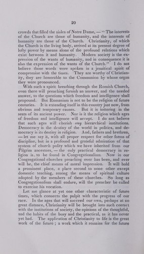 Cover for The relation of the pulpit to future ages