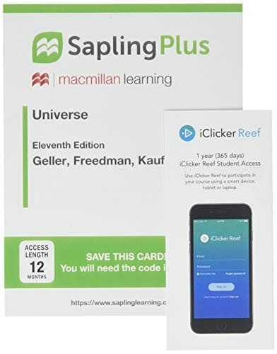 Cover for SaplingPlus for Freedman's Universe  & iClicker Reef Polling