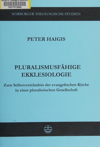 Cover for Pluralismusfähige Ekklesiologie
