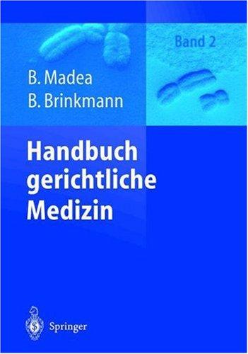Cover for Handbuch gerichtliche Medizin