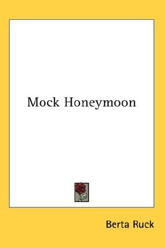 Cover for Mock Honeymoon