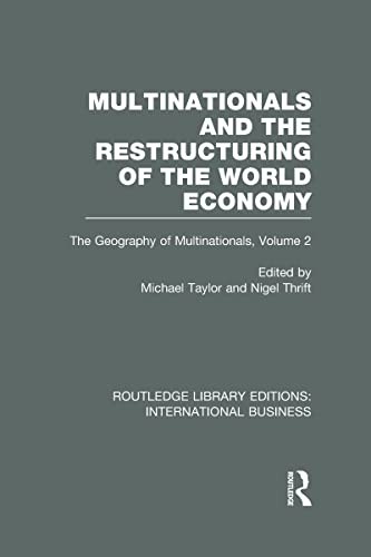 Cover for Multinationals and the Restructuring of the World Economy